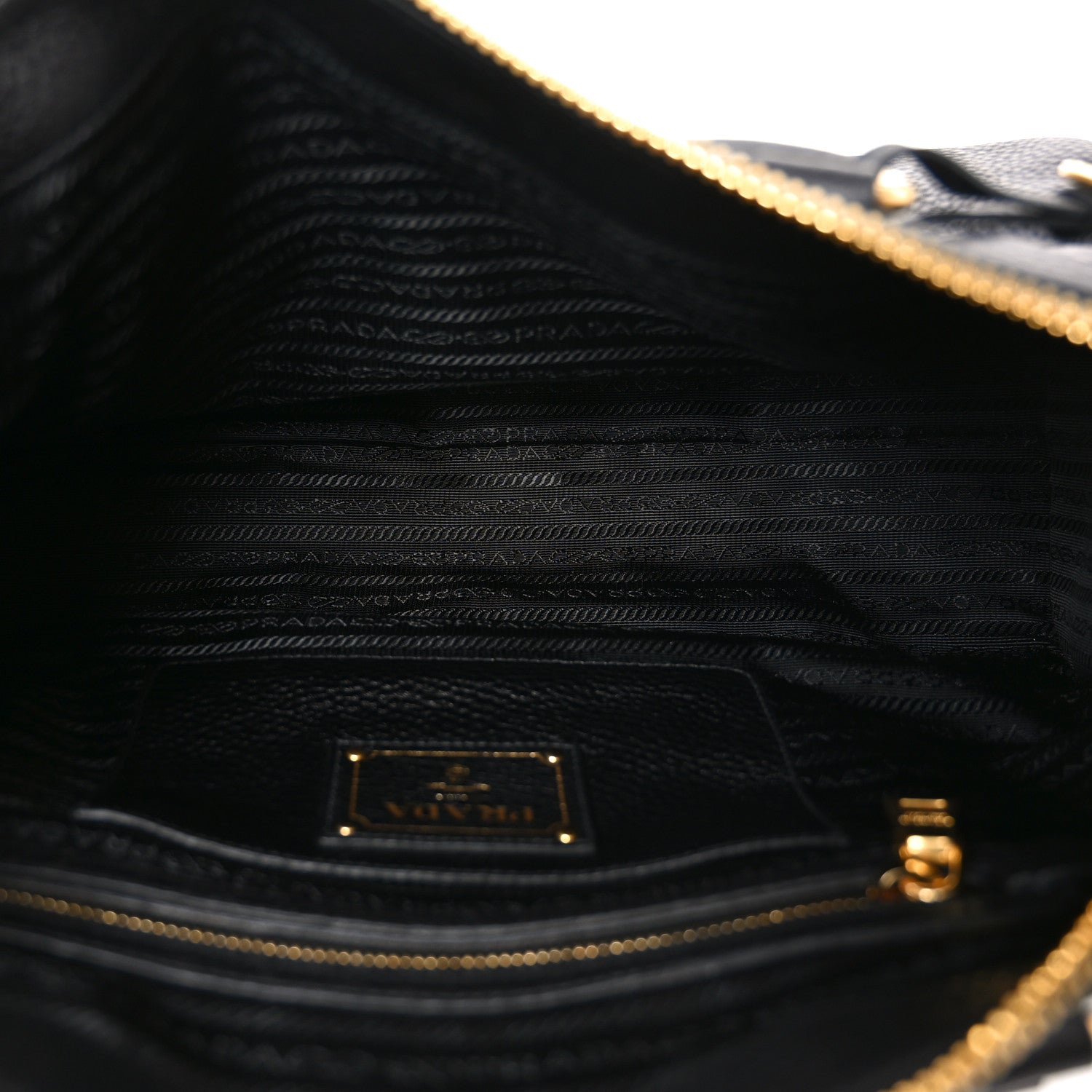 Vitello Daino Shopping Satchel Black