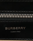 Calfskin Embossed TB Triple Stud Briefcase Black