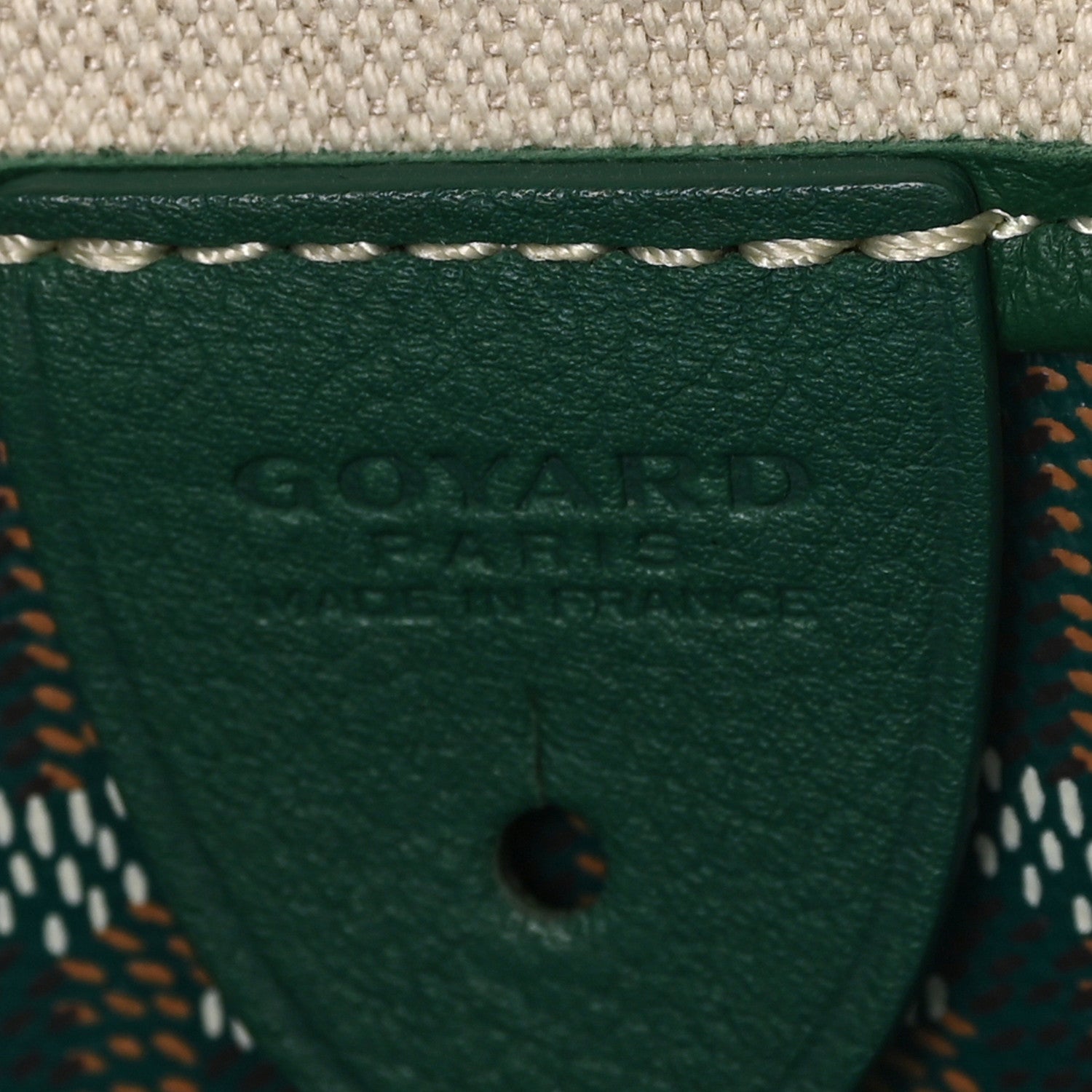 Goyardine Artois PM Green