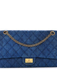 Denim Quilted 2.55 Reissue 226 Double Flap Blue