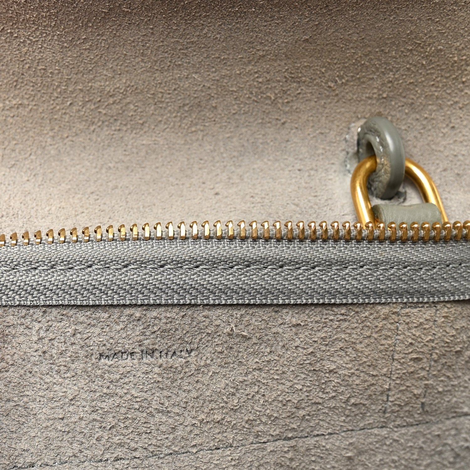 Grained Calfskin Nano Belt Bag Cloud