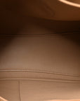 Smooth Calfskin Small Bel Air Carry All Bag Latte