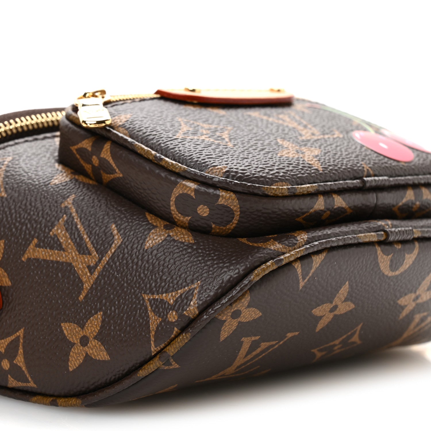 LV X TM Monogram Cerises Mini Bumbag