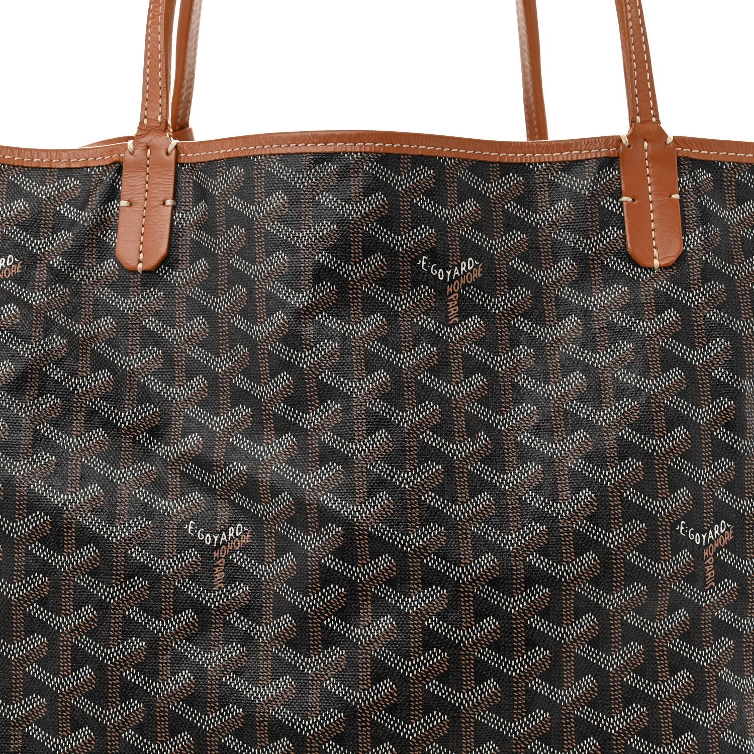 Goyardine Saint Louis GM Black Gold