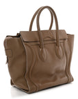Smooth Calfskin Mini Luggage Camel