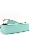 X TIFFANY Nappa Silver Baguette Blue Tiffany Silver