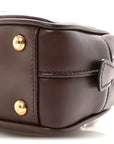 Calfskin Mini Arcadie Top Handle Bag Briarwood