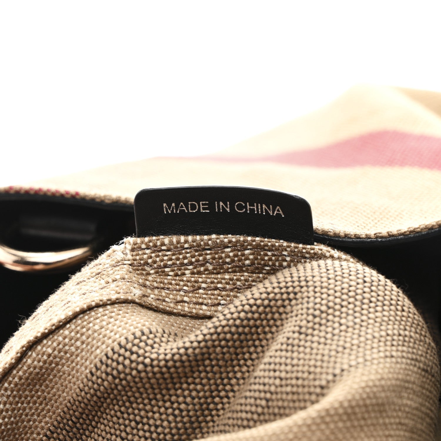 Canvas Mega Check Medium Maidstone Black