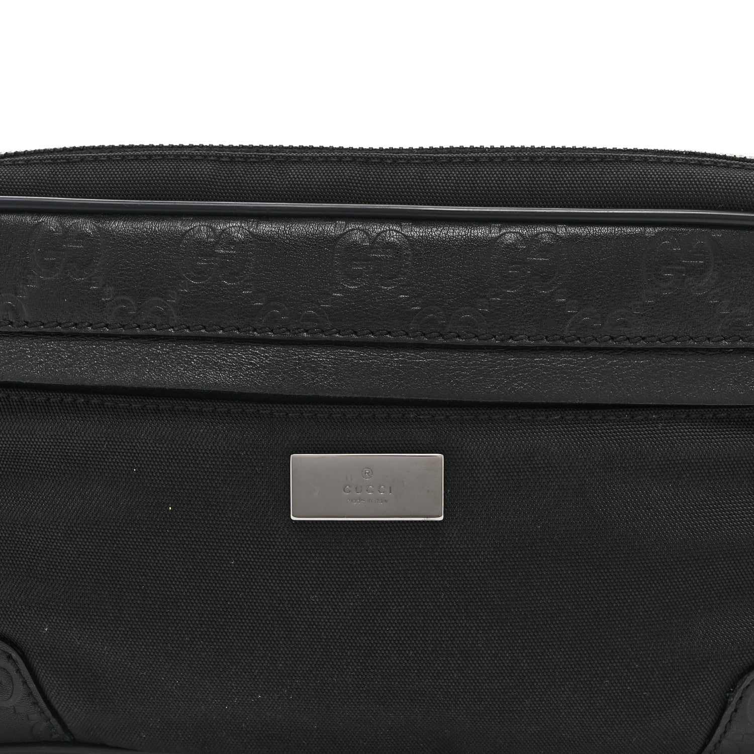 GCCIssima Nylon Belt Bag  Black
