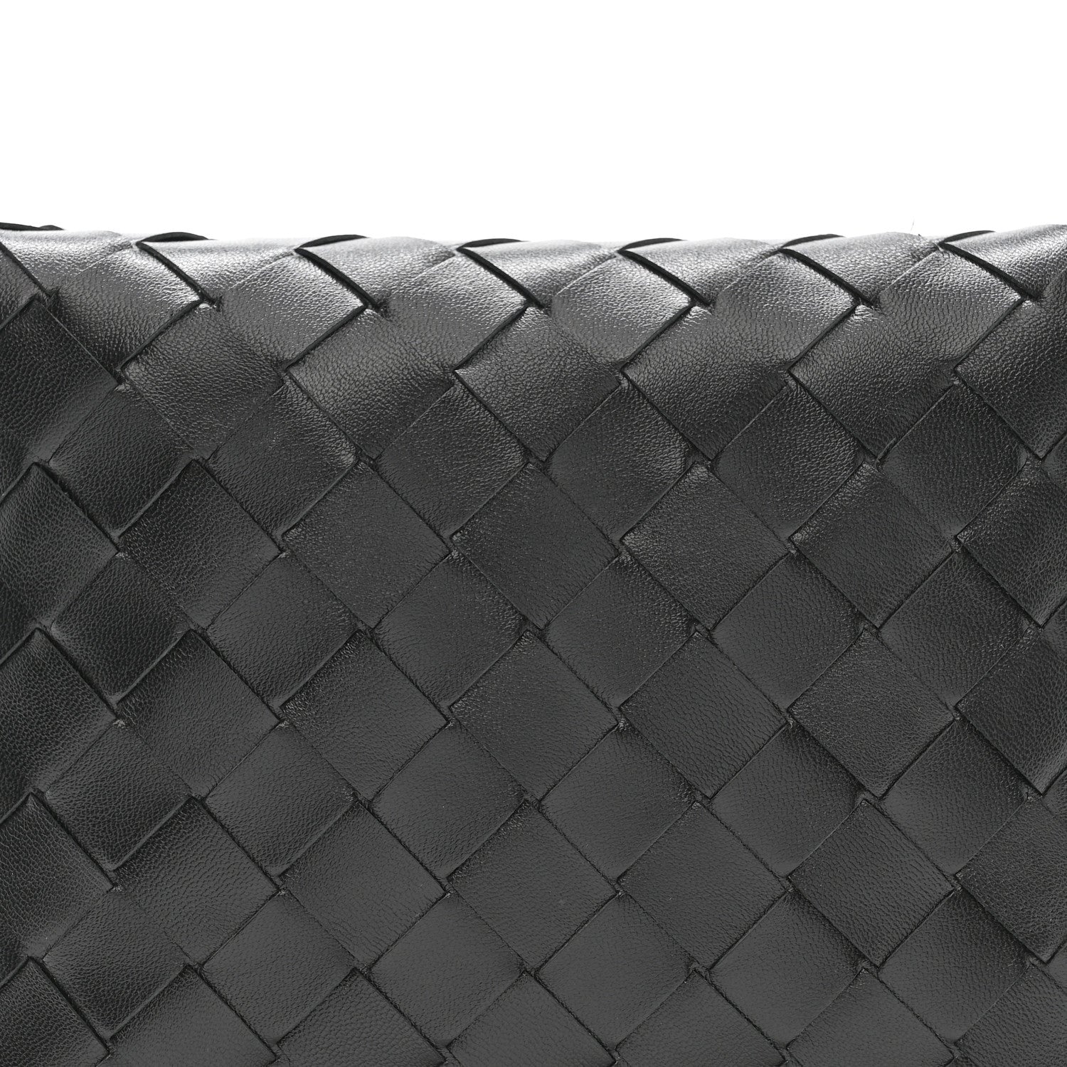 Calfskin Nappa Intrecciato Mini Wallace Black