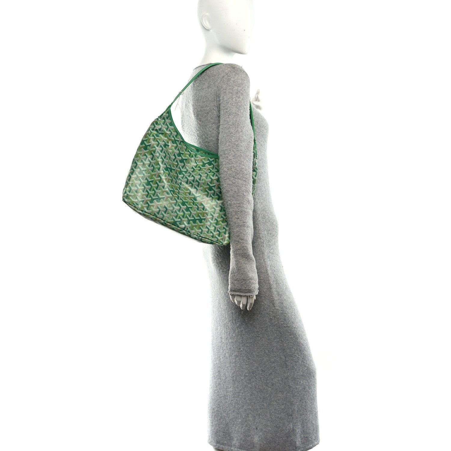 Goyardine Boheme Hobo Meadow Green