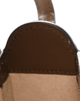 GG Supreme Monogram Mini Horsebit 1955 Shoulder Bag Beige Brown Sugar
