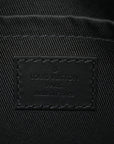 Grained Calfskin Aerogram City Keepall Black