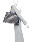 Goyardine Sac Hardy Pet Carrier PM Navy