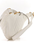 Calfskin New Wave Bumbag Snow