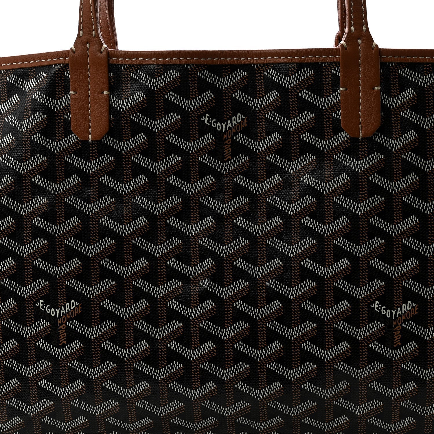 Goyardine Saint Louis PM Black Gold