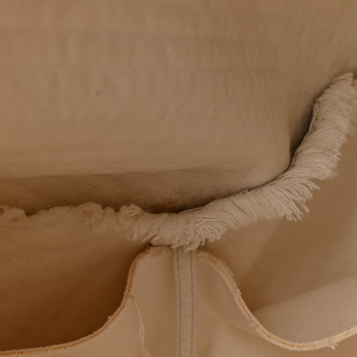 Nappa Intrecciato Canvas Fringe Maltinto Tote White