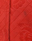 Nappa Intrecciomirage Butterfly Tote Red
