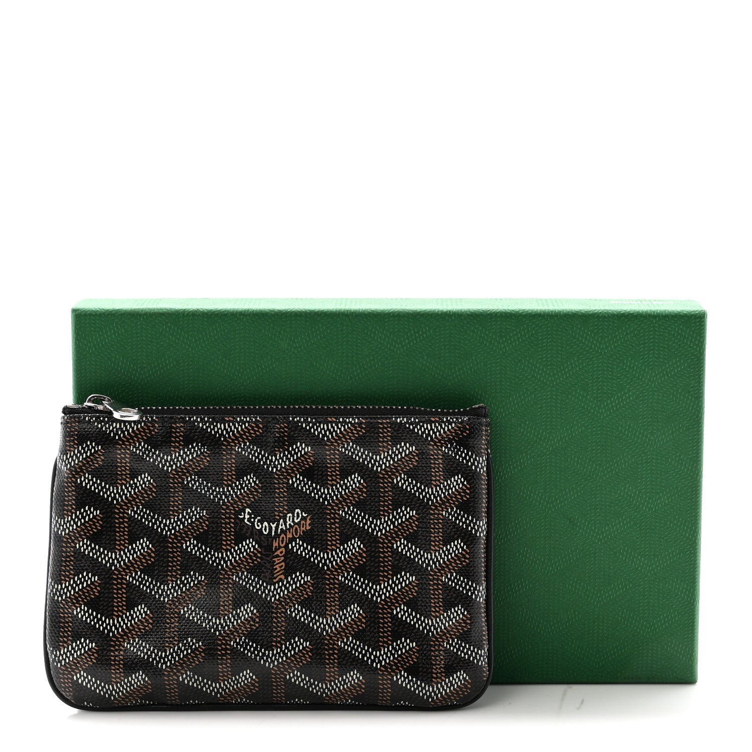 Goyardine Mini Senat Pochette Black
