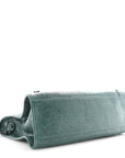 Arena Lambskin Classic Hardware Medium Le City Dark Emerald