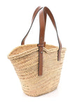 Raffia Large Basket Tote Bag Natural Tan