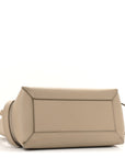 Grained Calfskin Micro Belt Bag Light Taupe