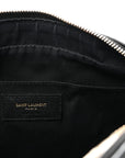 Calfskin Matelasse Monogram Lou Camera Bag Black