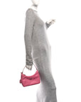 Tessuto Nylon Saffiano Mini Re-Edition 2005 Bag Begonia