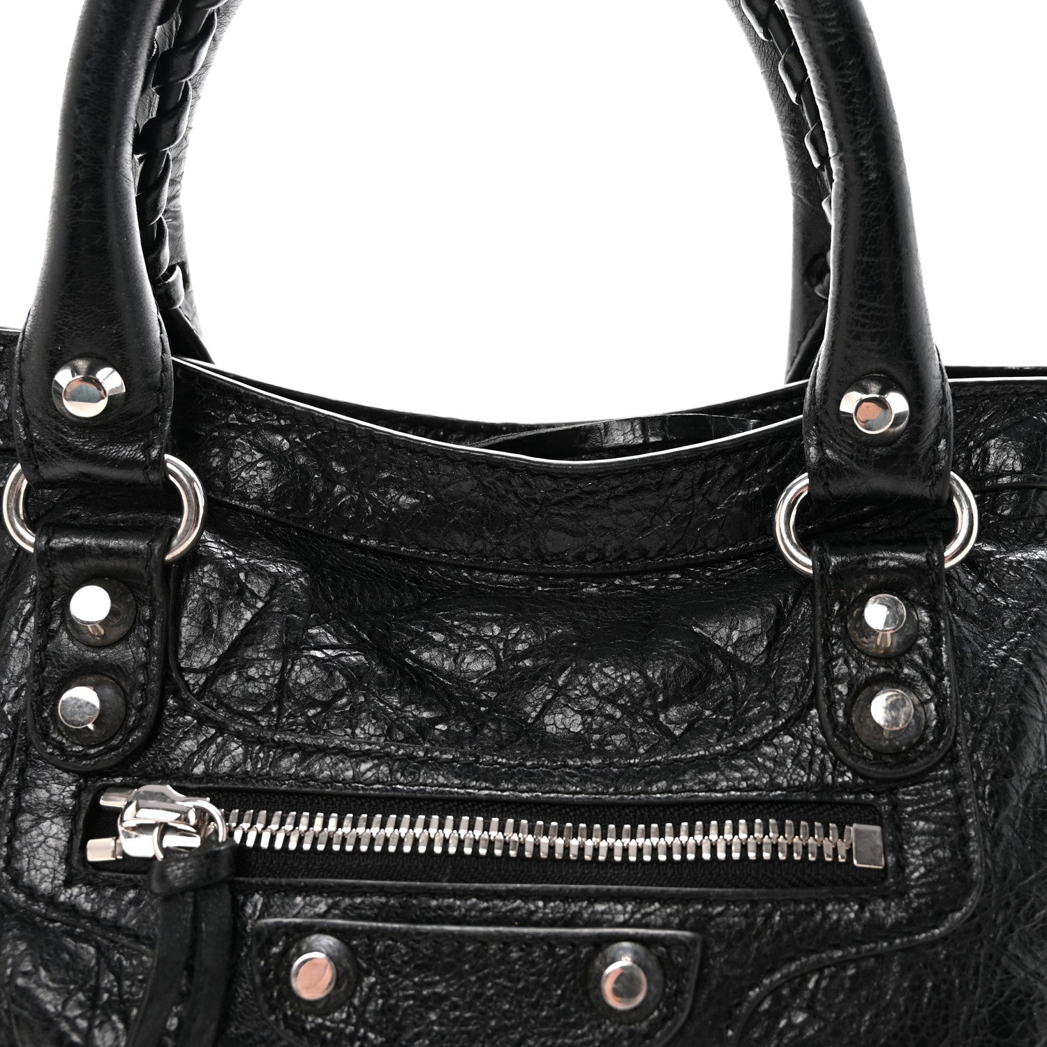 Agneau Arena Silver Hardware Small Le City Black