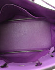 Taurillon Clemence Birkin 35 Ultraviolet