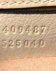 GG Supreme Monogram Calfskin Small Padlock Shoulder Bag Beige Mystic White Sun Oil