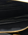 Natural Smooth Calfskin Rodeo Sling Pochette Black
