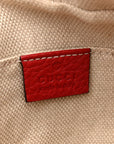 Pebbled Calfskin Small Soho Disco Bag Vibrant Red