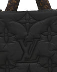 Econyl Monogram Pillow Giant Onthego MM Black