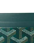 Goyardine Saint Sulpice Card Holder Green