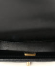 Caviar Quilted Mini Sweetheart Rectangular Flap Black