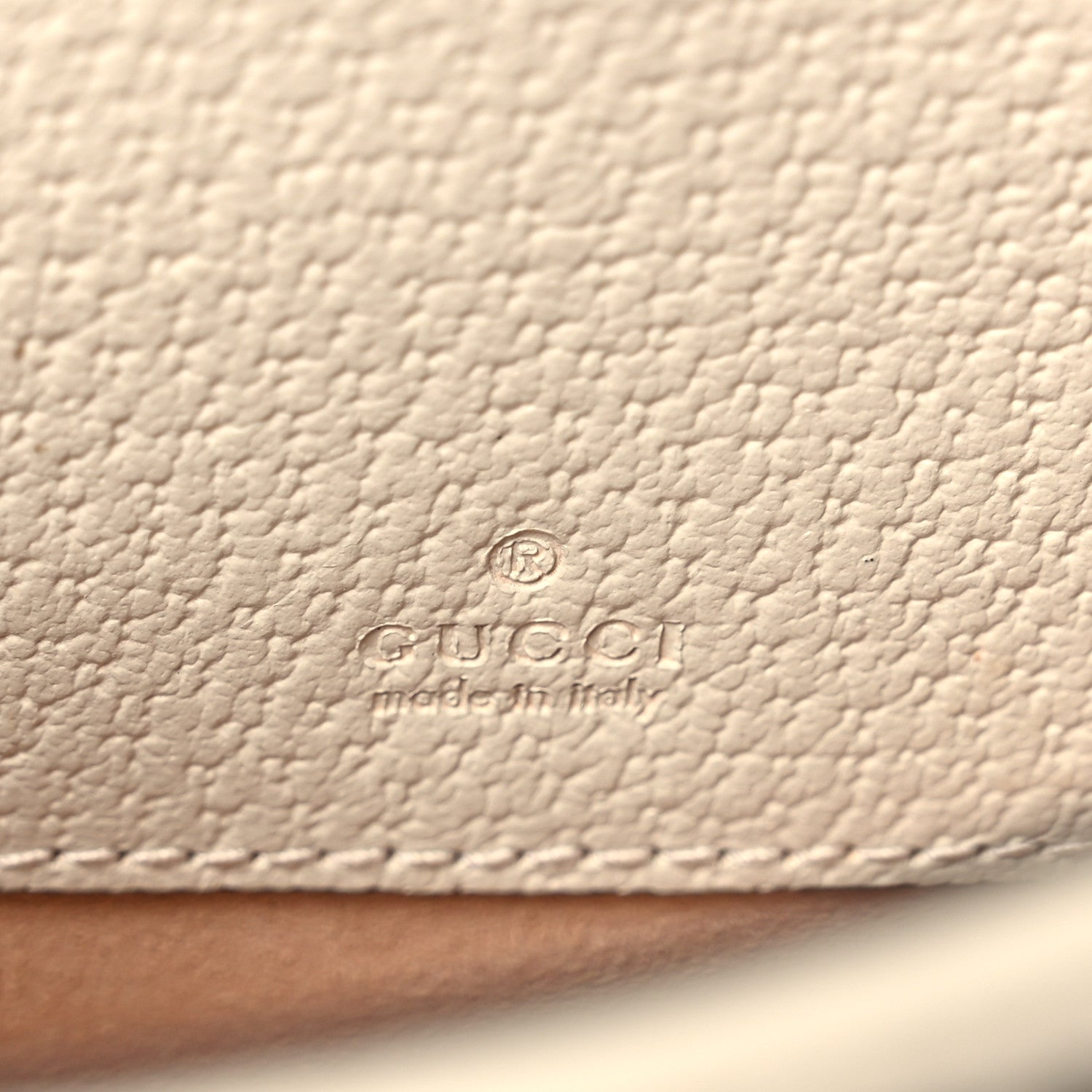 GG Supreme Monogram Berry Textured Dollar Calfskin Mini Padlock Top Handle Shoulder Bag Beige Ebony Light Copper Mystic White
