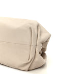 Smooth Butter Calf The Pouch Oversized Clutch Mist