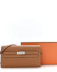 Epsom Kelly Wallet To Go Gold