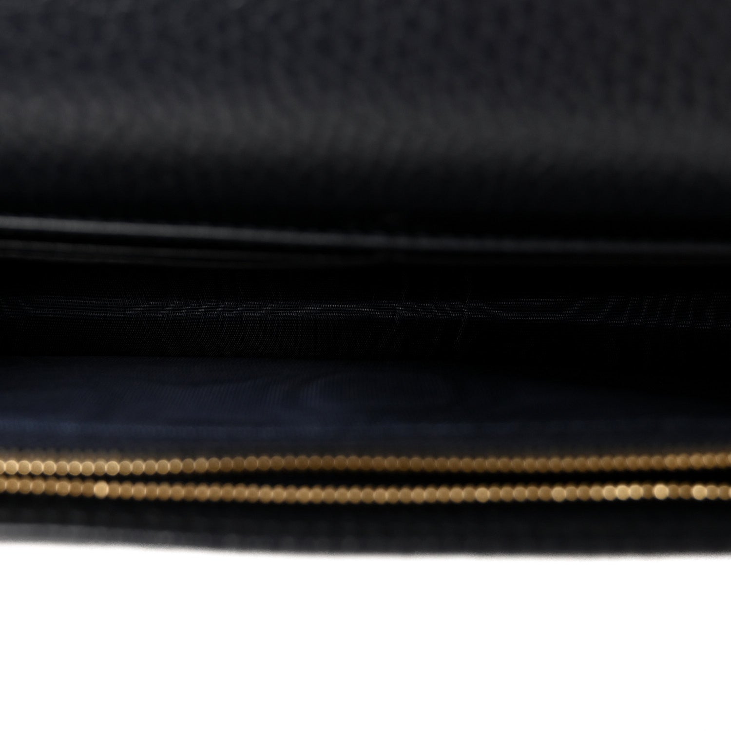 GG Supreme Monogram Textured Dollar Calfskin Mini GG Marmont Chain Wallet Beige Blue