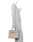Togo Birkin 30  Gris Tourterelle