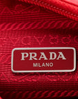 Tessuto Nylon Mini Re-Edition 2000 Bag Rosso