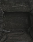 Grained Calfskin Medium Phantom Luggage Black