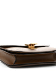Box Calfskin Medium Classic Box Flap Bag Camel