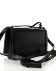 Calfskin Small Barcelona Shoulder Bag Black