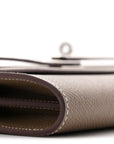 Epsom Kelly Wallet To Go Etoupe