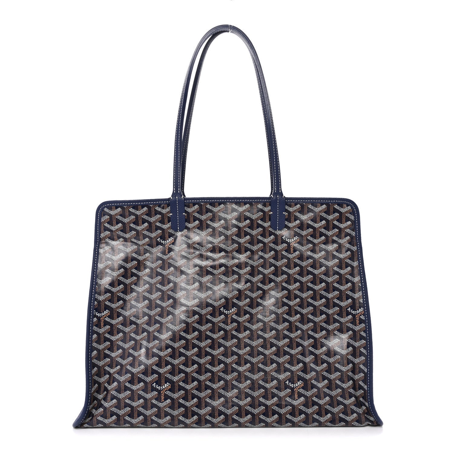 Goyardine Sac Hardy Pet Carrier PM Navy