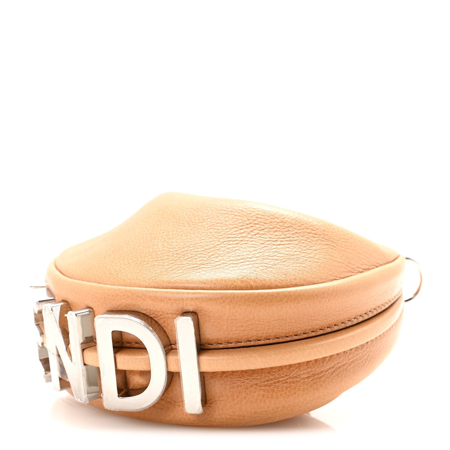 Vitello Grace Nano FNDIgraphy Hobo Charm Miele Scuro