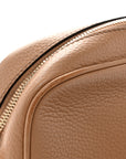 Pebbled Calfskin Small Soho Disco Bag Camelia