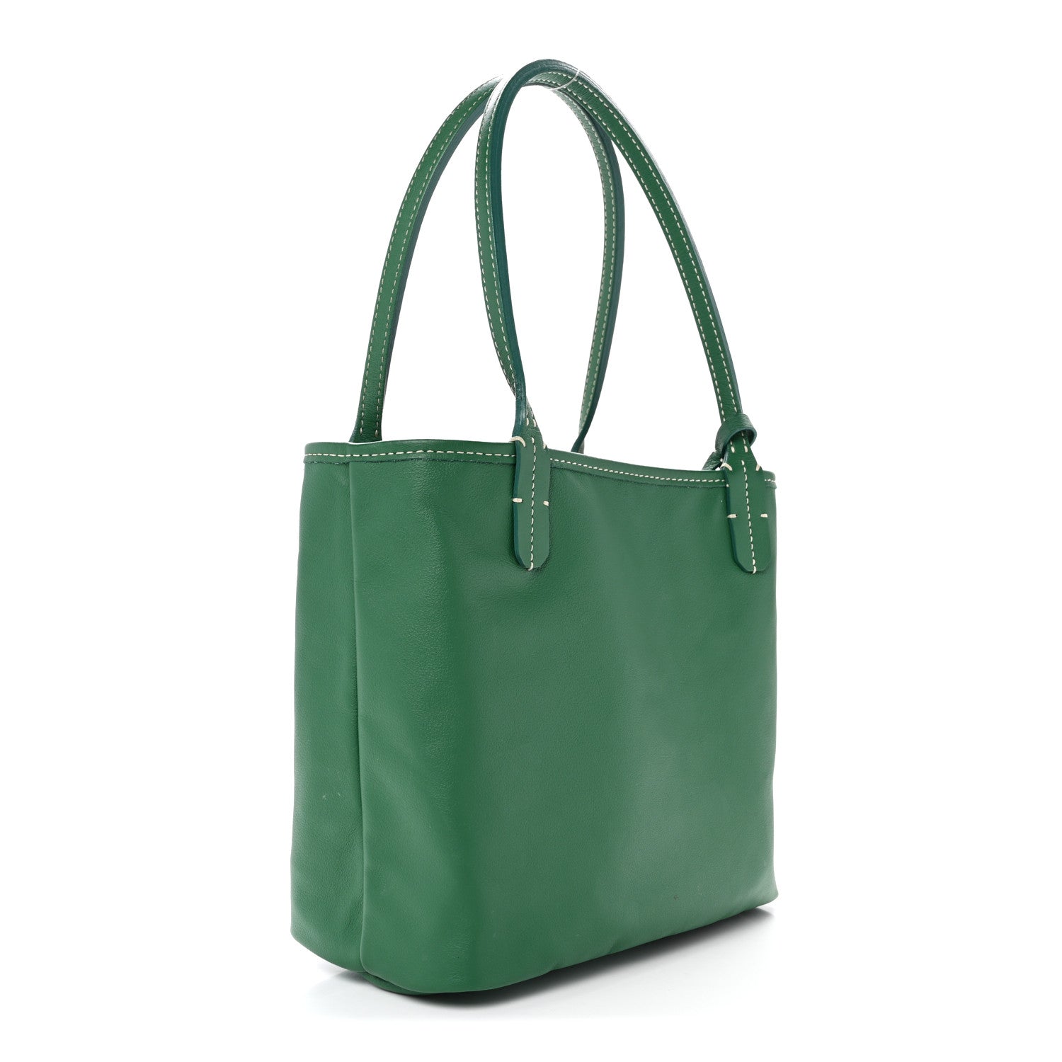 Goyardine Reversible Mini Anjou Green